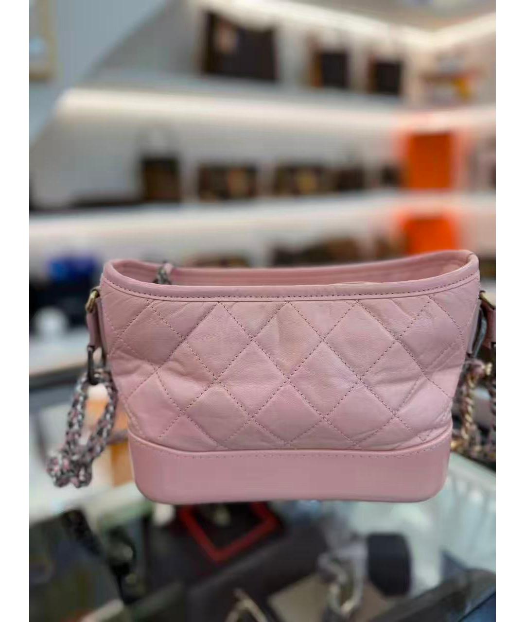 CHANEL Розовая сумка через плечо, фото 5