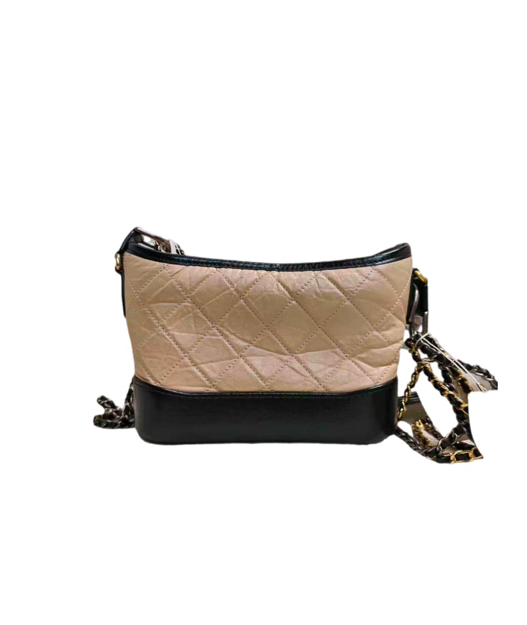 CHANEL Черная кожаная сумка через плечо, фото 5