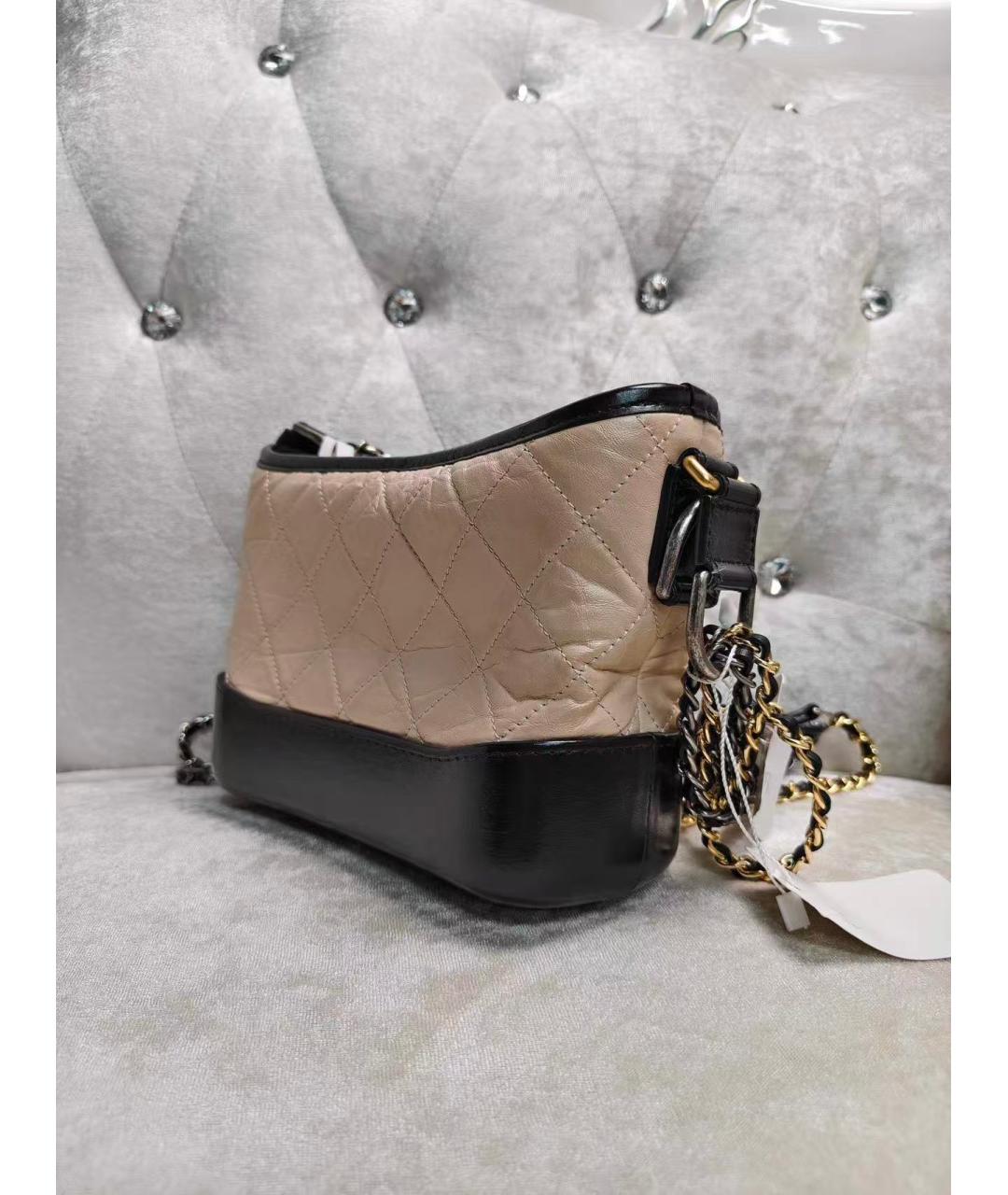 CHANEL Черная кожаная сумка через плечо, фото 3