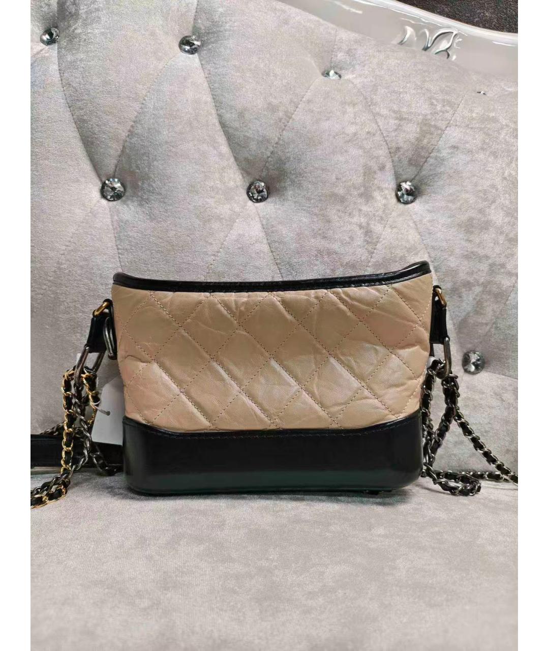 CHANEL Черная кожаная сумка через плечо, фото 4