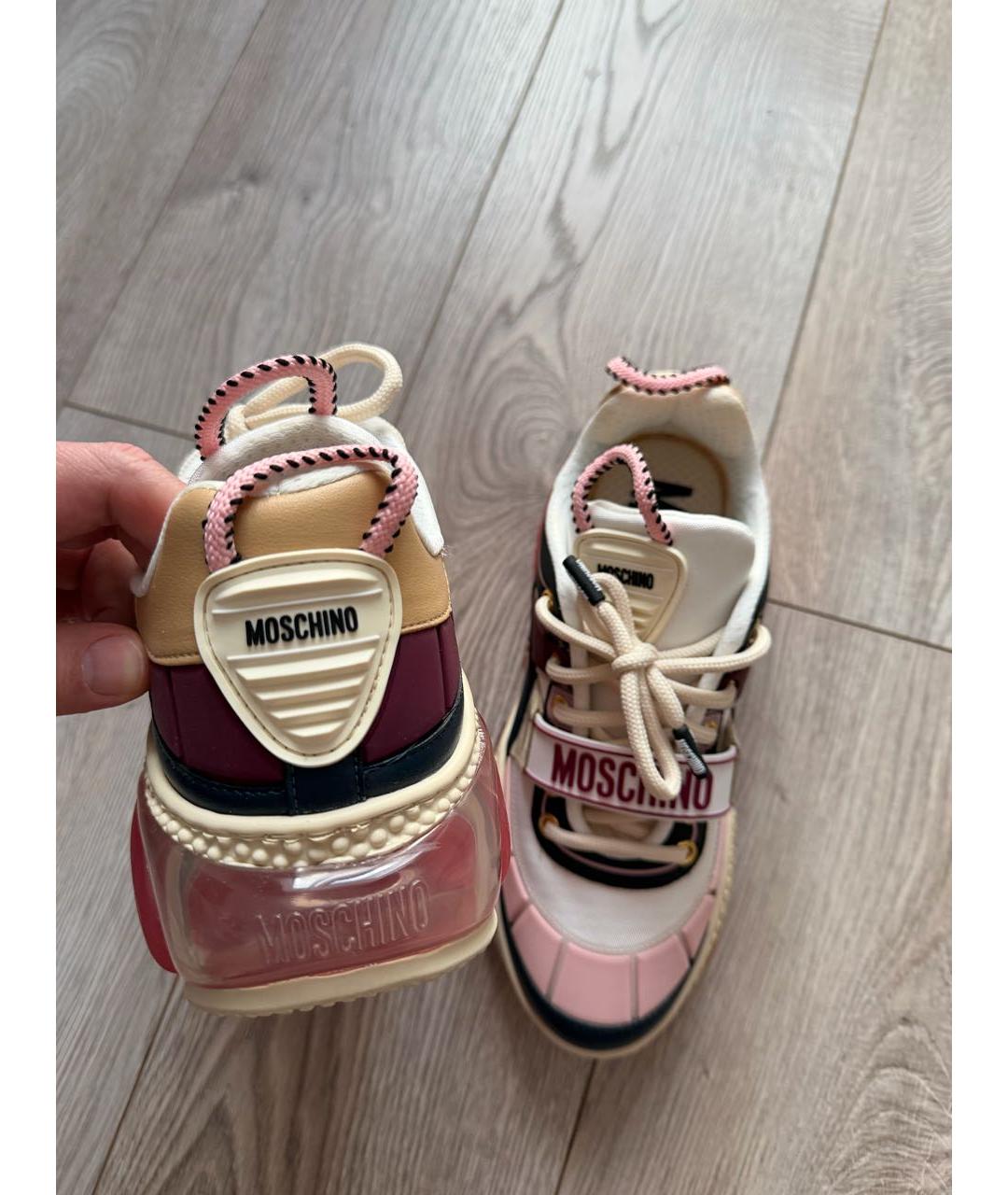 MOSCHINO Мульти кроссовки, фото 2