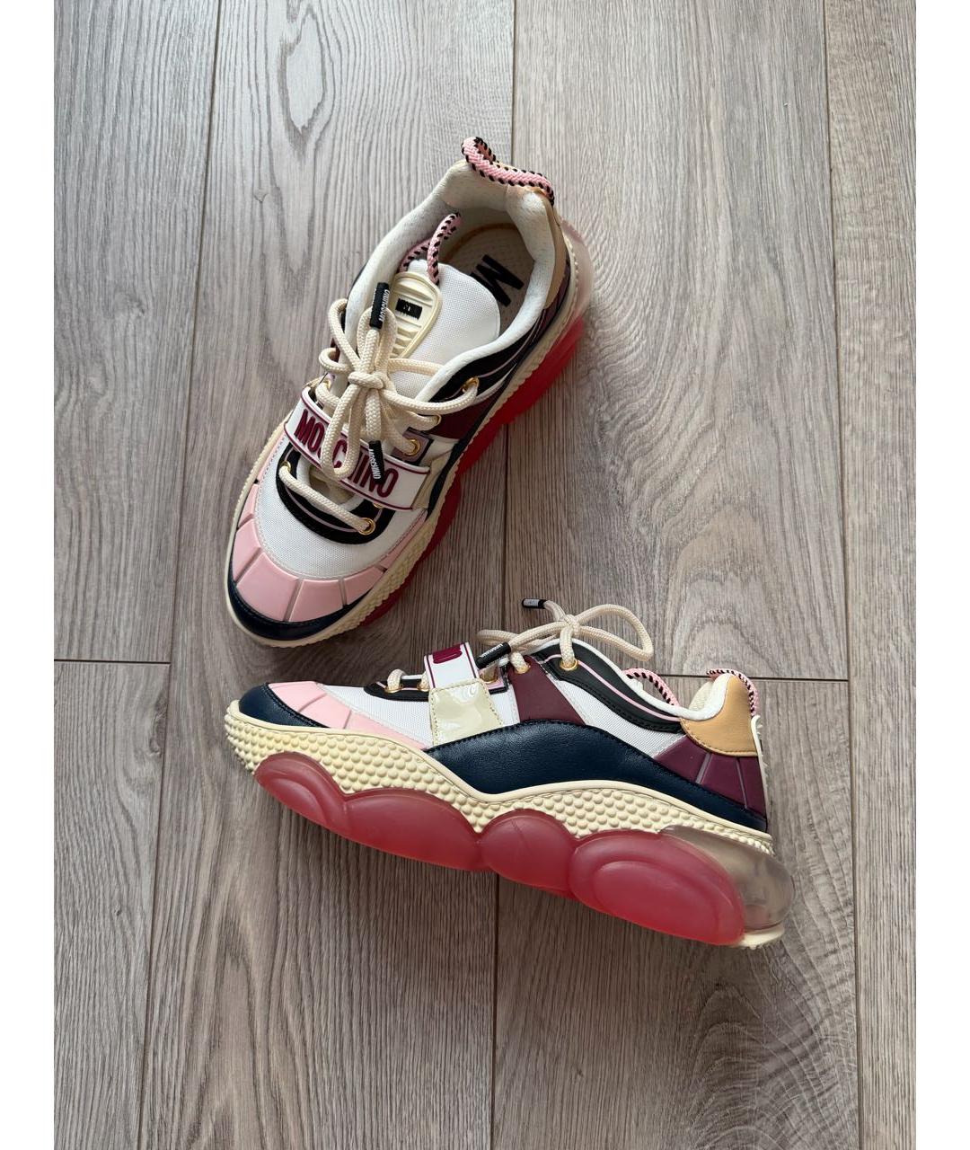 MOSCHINO Мульти кроссовки, фото 4