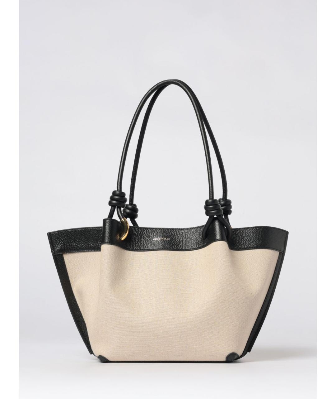 COCCINELLE Бежевая сумка тоут, фото 4