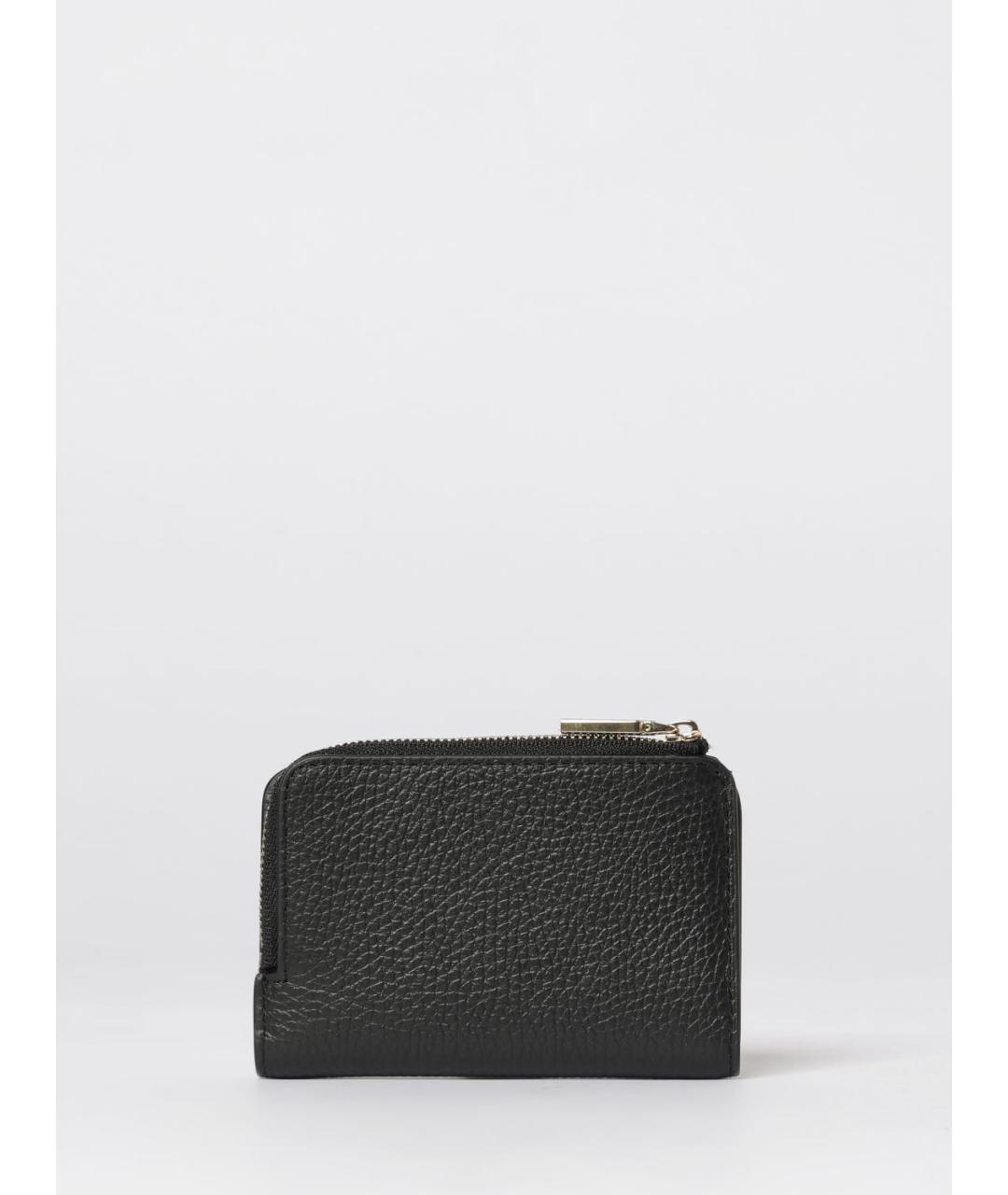 COCCINELLE Черный кожаный кошелек, фото 3