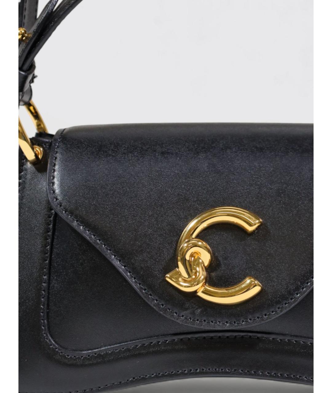 COCCINELLE Черная кожаная сумка через плечо, фото 3