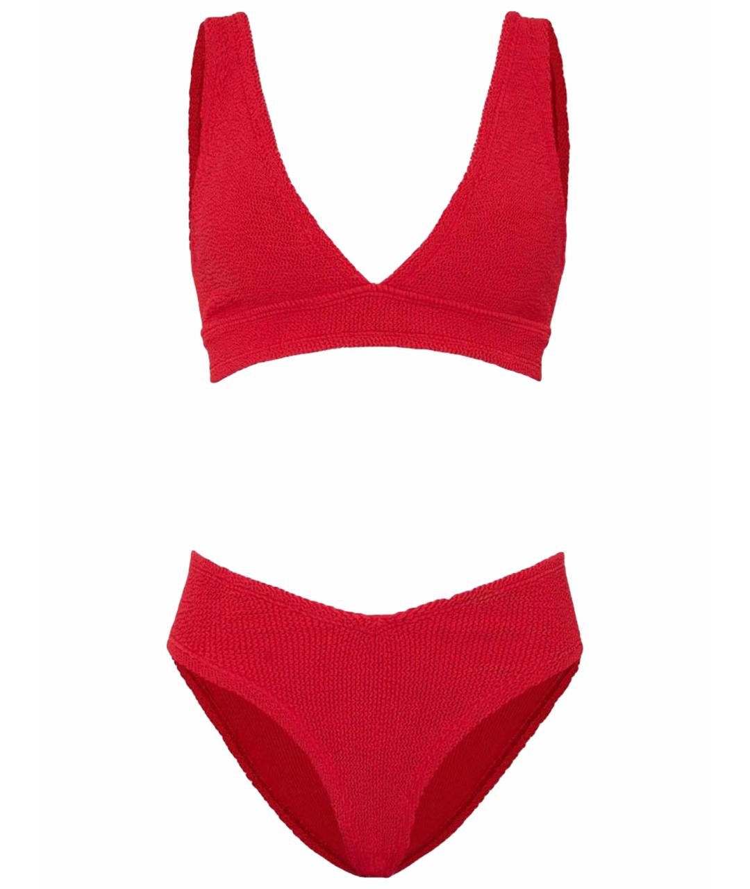 HUNZA G Красный купальник, фото 1