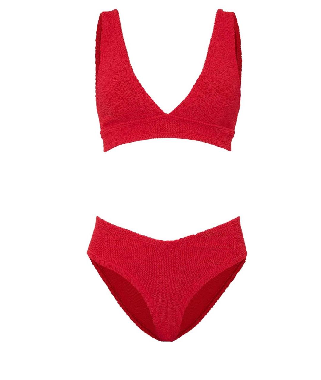 HUNZA G Красный купальник, фото 5