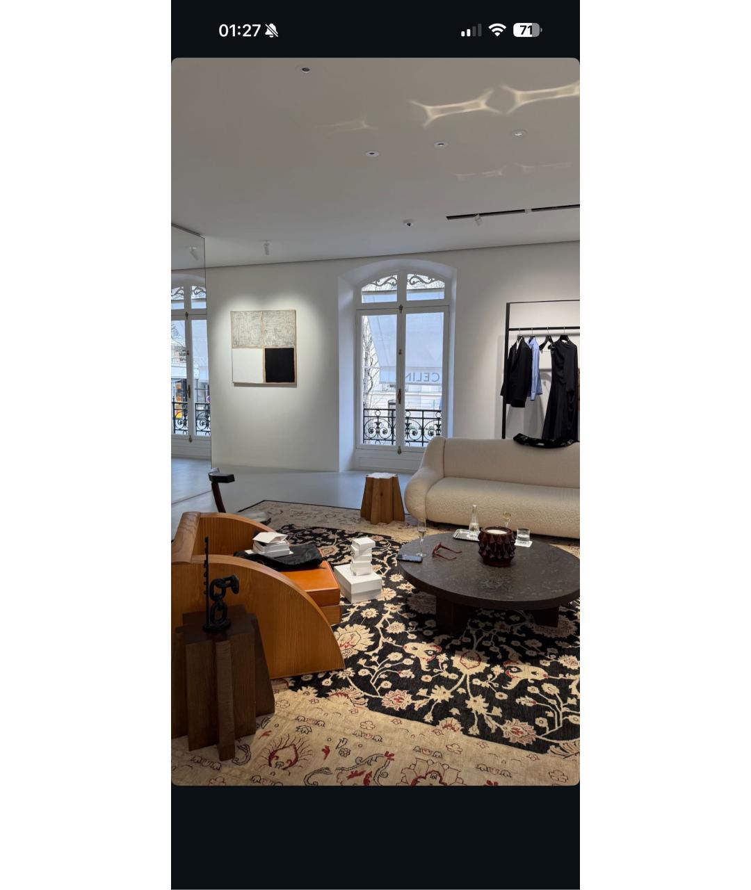 MAISON MARGIELA Черные кожаные туфли, фото 4