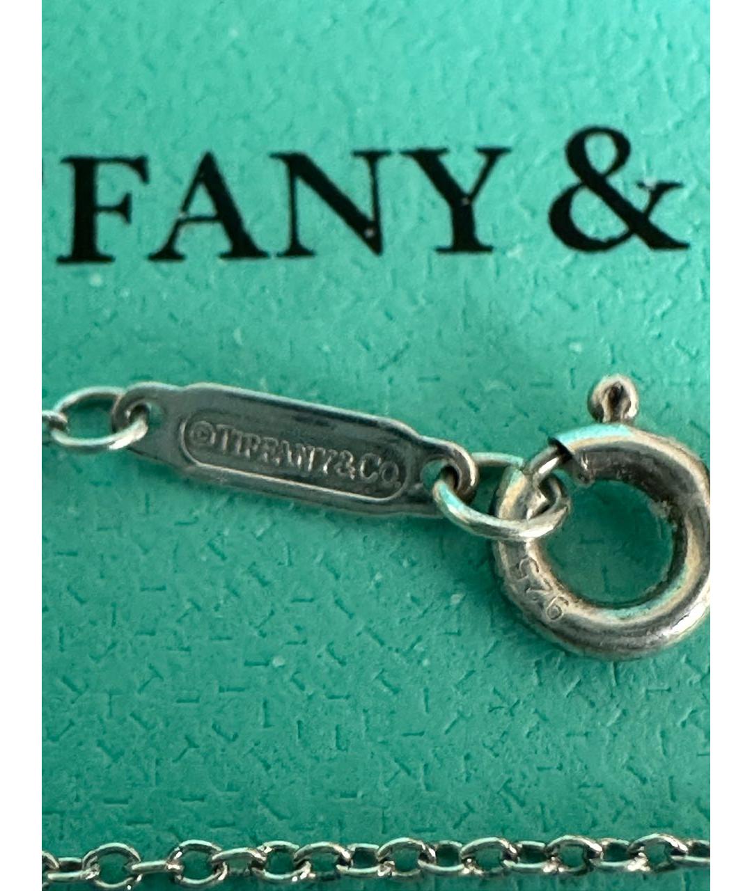 TIFFANY&CO Бирюзовое серебряное колье, фото 6