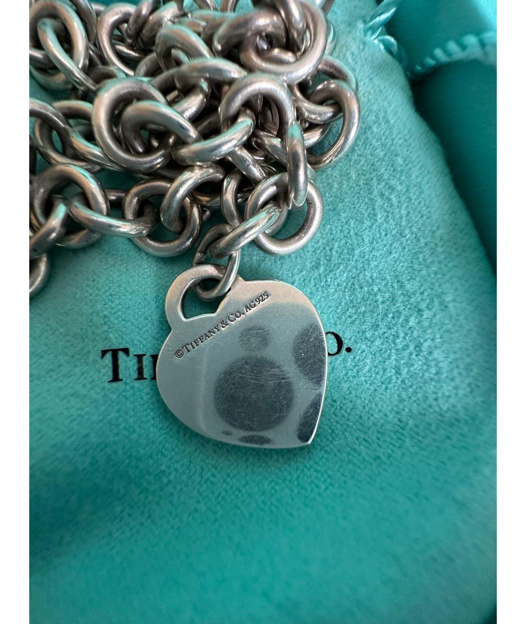 TIFFANY&CO Серебряное серебряное колье, фото 4