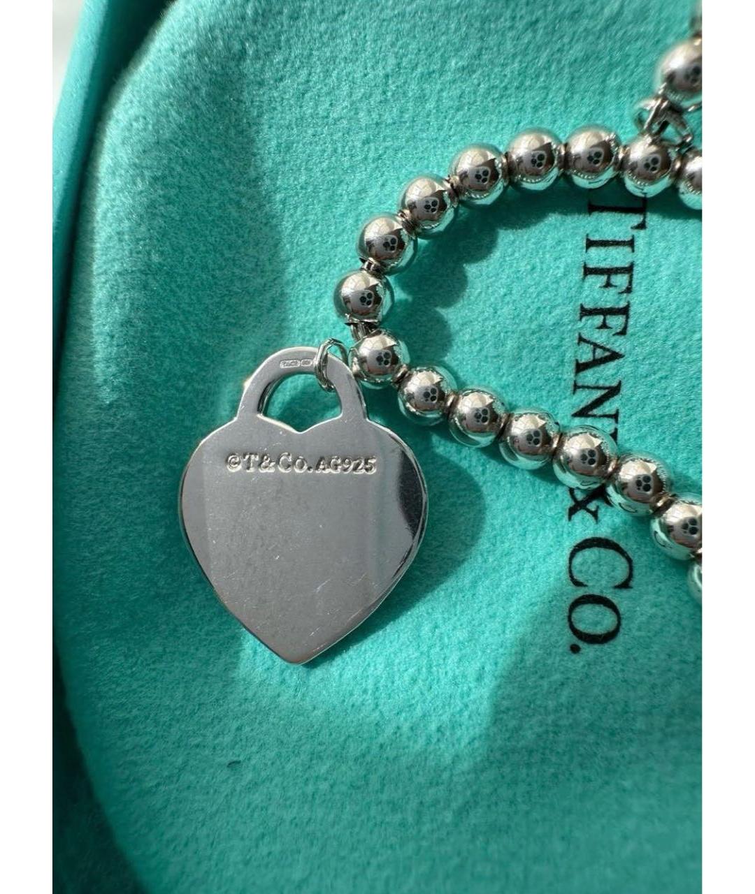 TIFFANY&CO Серебряное серебряное колье, фото 3
