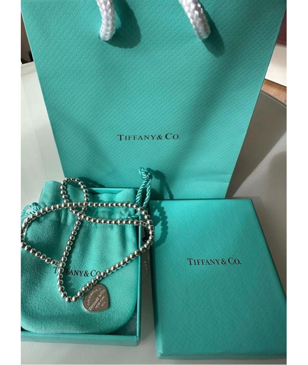 TIFFANY&CO Серебряное серебряное колье, фото 2