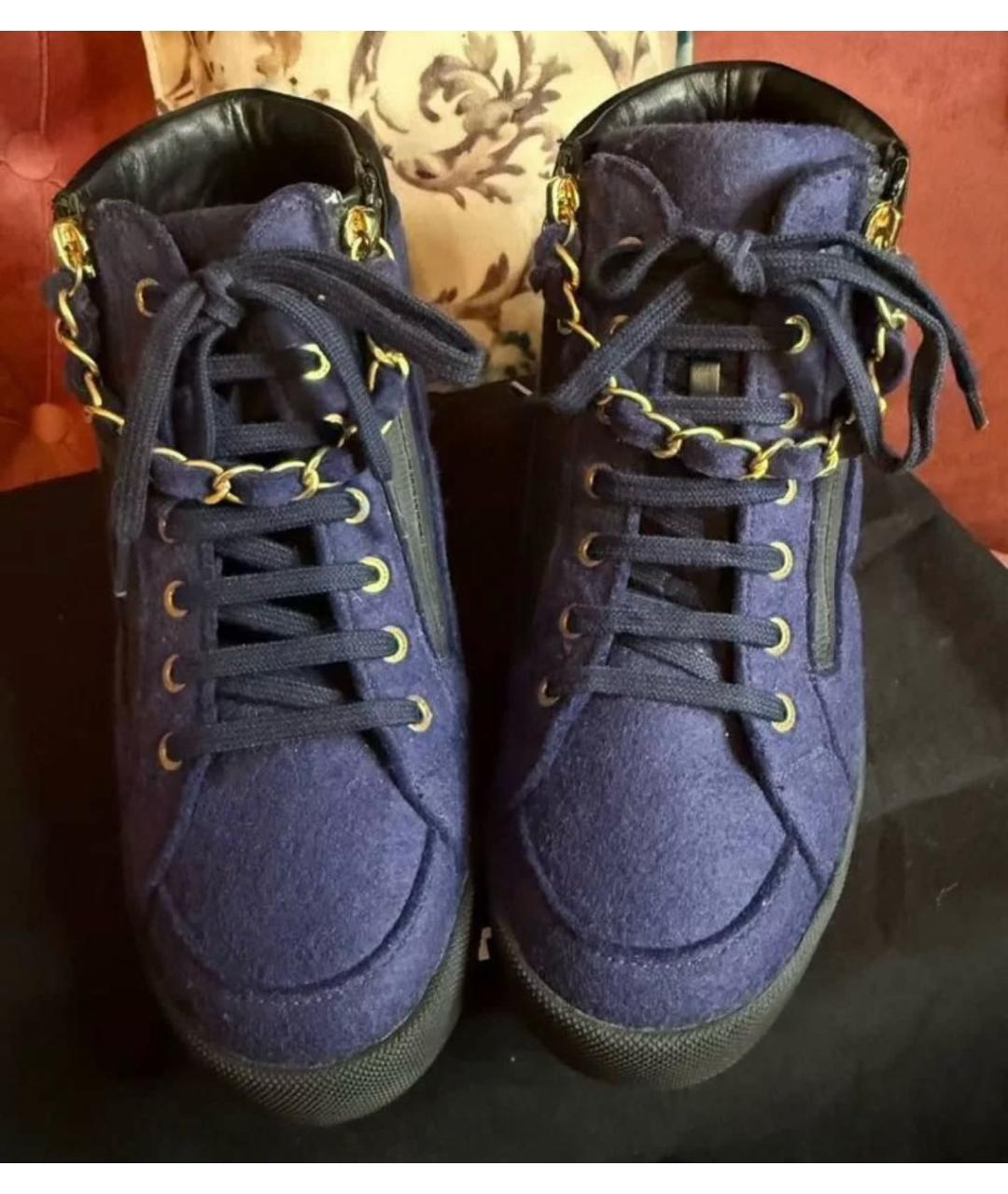 CHANEL Кожаные кеды, фото 2