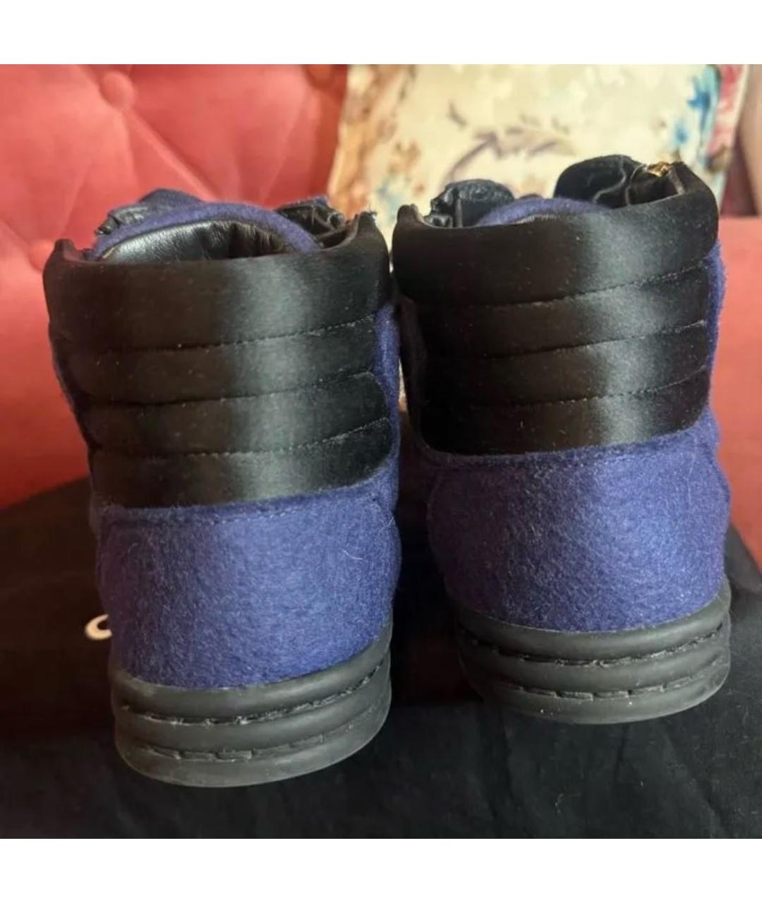 CHANEL Кожаные кеды, фото 3