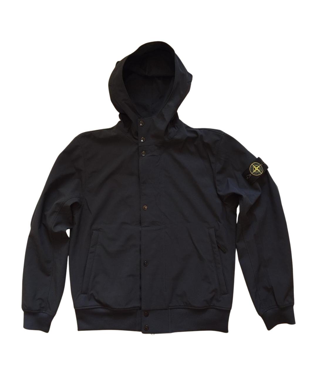 STONE ISLAND Темно-синяя куртка, фото 1