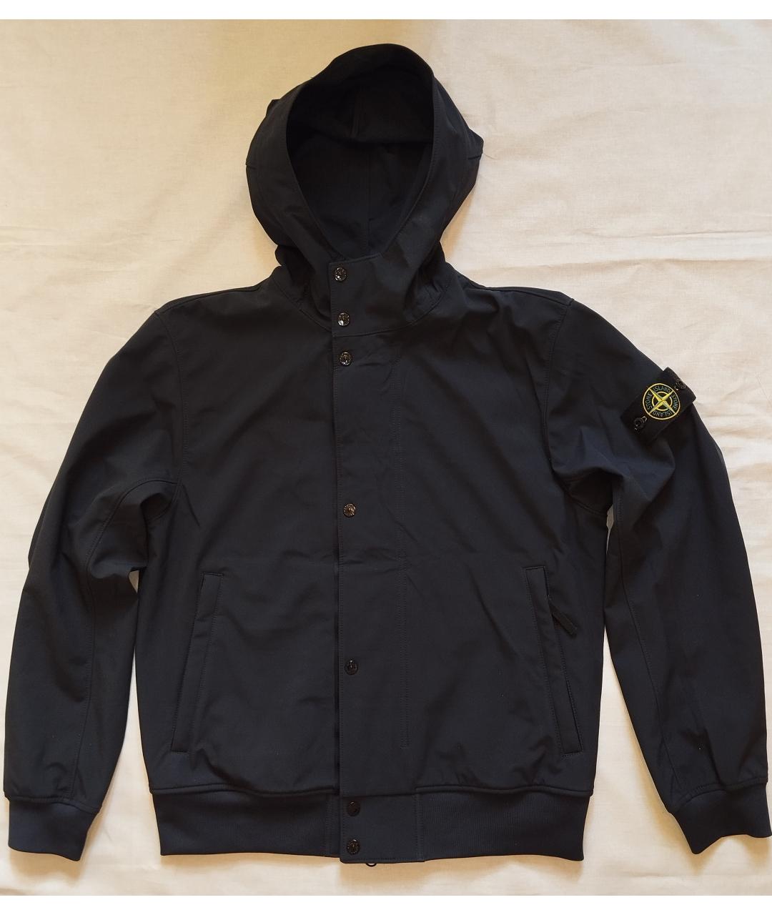 STONE ISLAND Темно-синяя куртка, фото 5