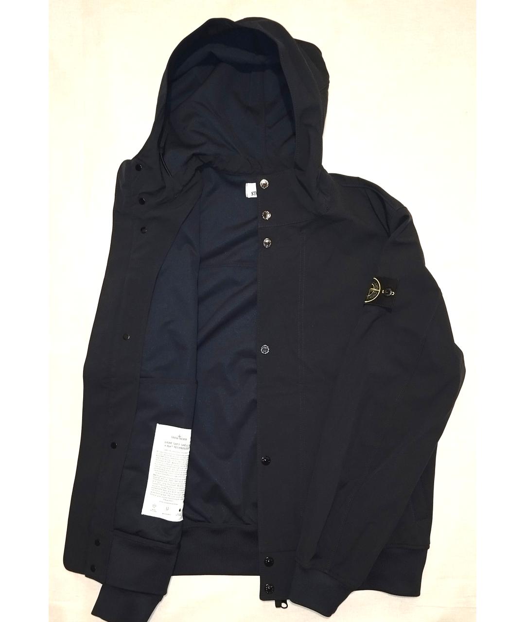 STONE ISLAND Темно-синяя куртка, фото 4