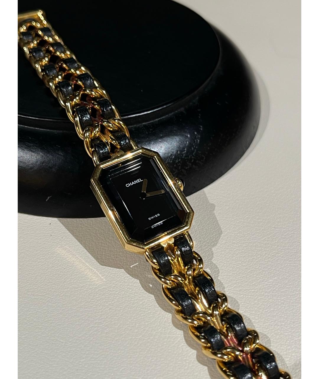 CHANEL Черные стальные часы, фото 3