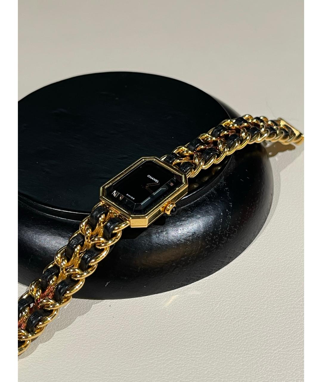 CHANEL Черные стальные часы, фото 4