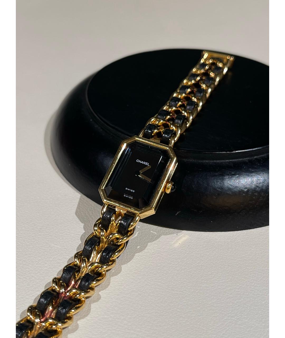 CHANEL Черные стальные часы, фото 2
