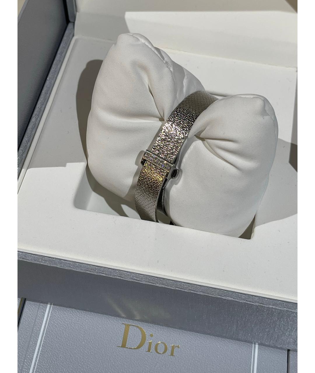 CHRISTIAN DIOR Белые стальные часы, фото 4