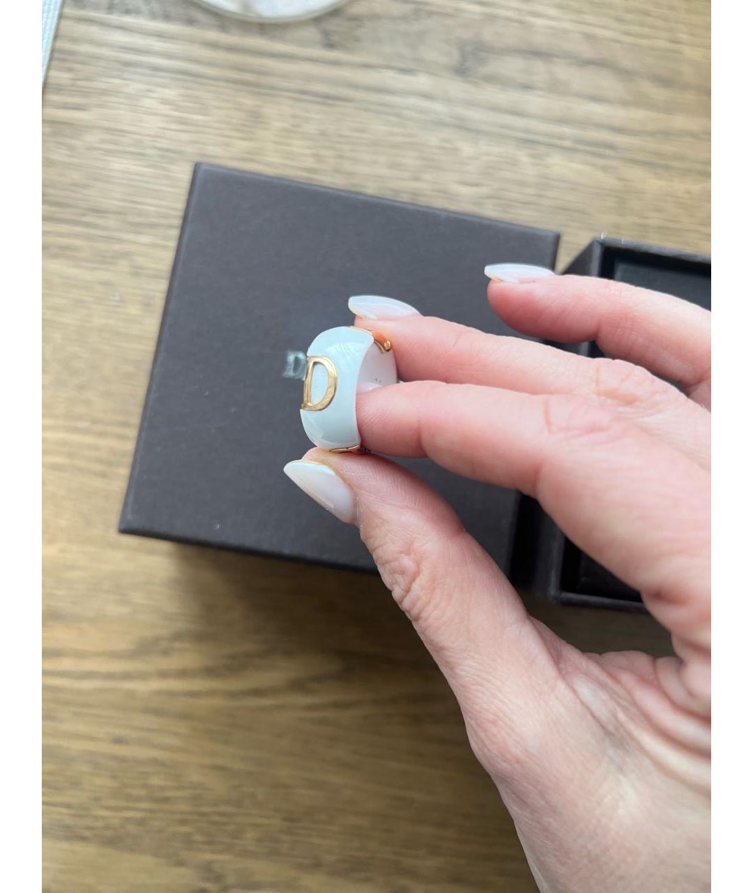 DAMIANI Белое керамическое кольцо, фото 6