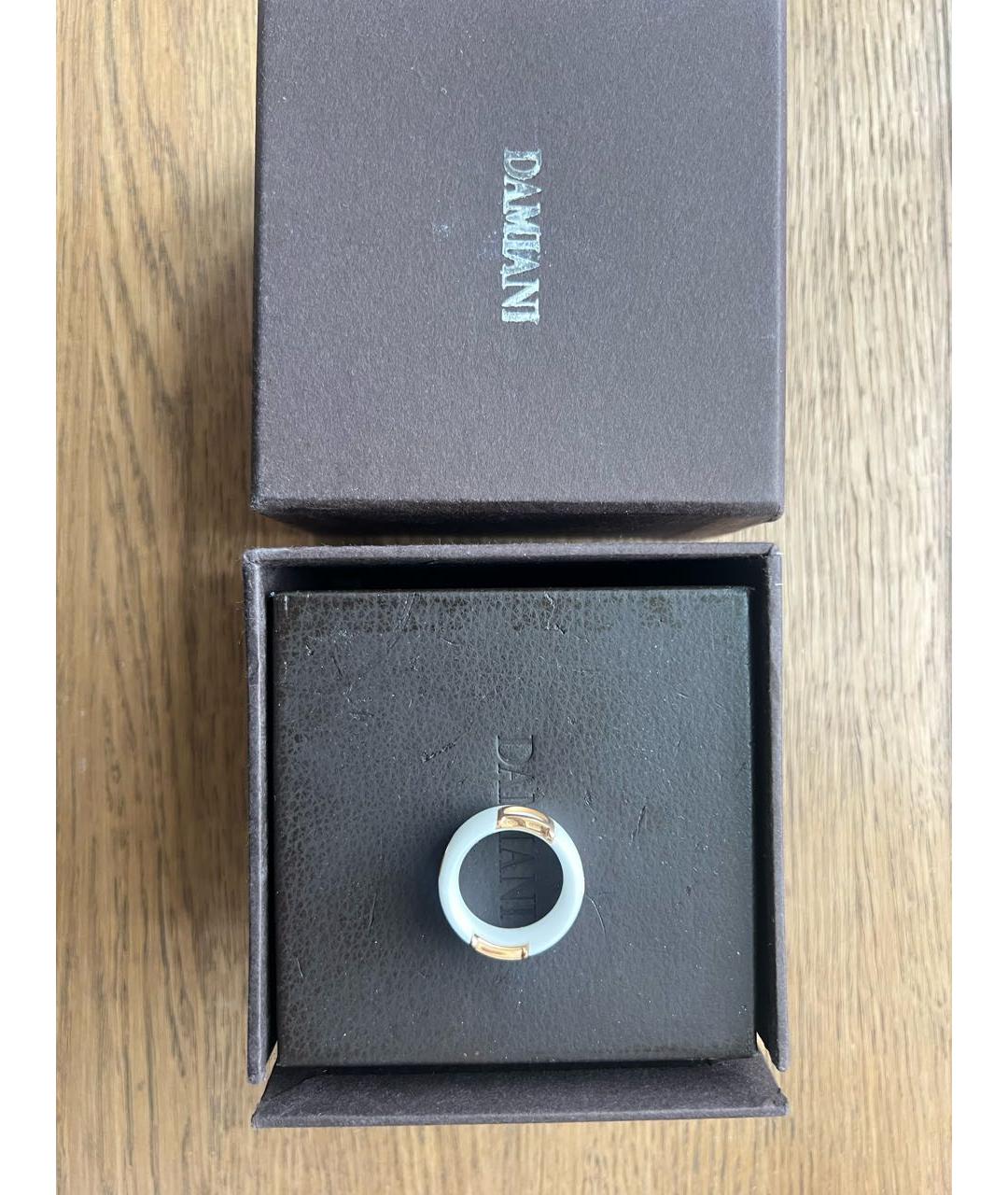 DAMIANI Белое керамическое кольцо, фото 2