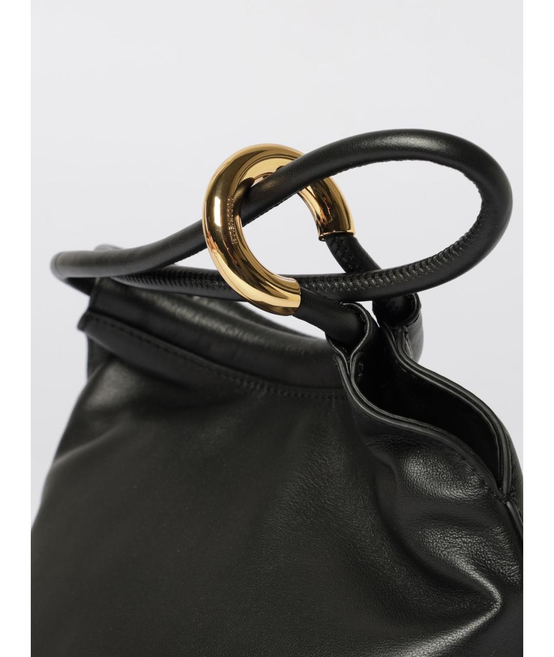 COCCINELLE Черная кожаная сумка через плечо, фото 3