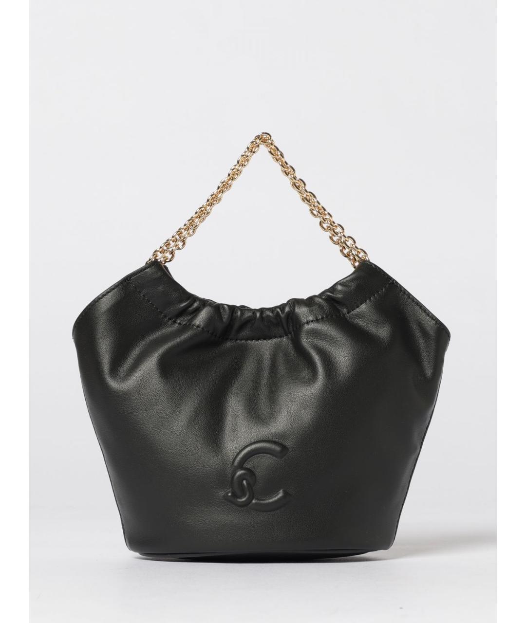 COCCINELLE Черная кожаная сумка через плечо, фото 4