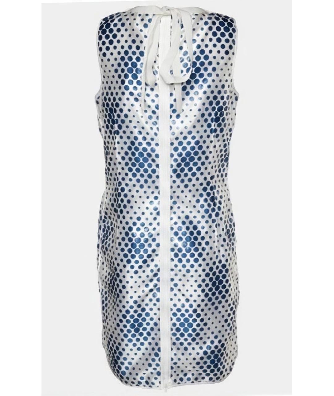 DOLCE&GABBANA Белое полиамидовое коктейльное платье, фото 2
