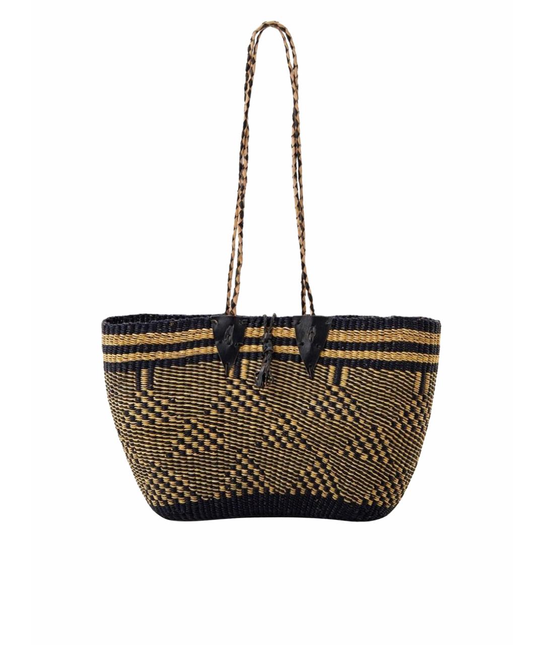 MAX MARA Мульти пелетеная пляжная сумка, фото 1