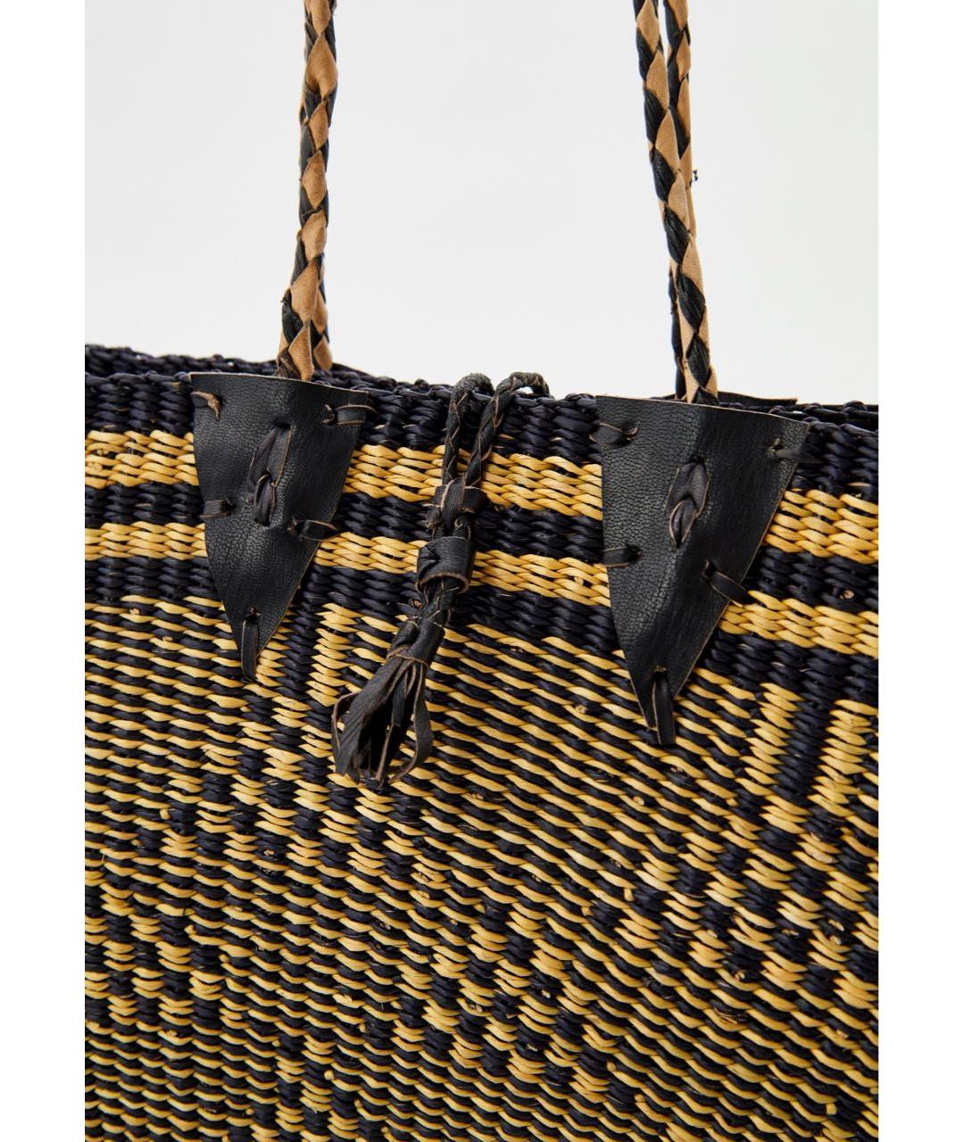 MAX MARA Мульти пелетеная пляжная сумка, фото 2