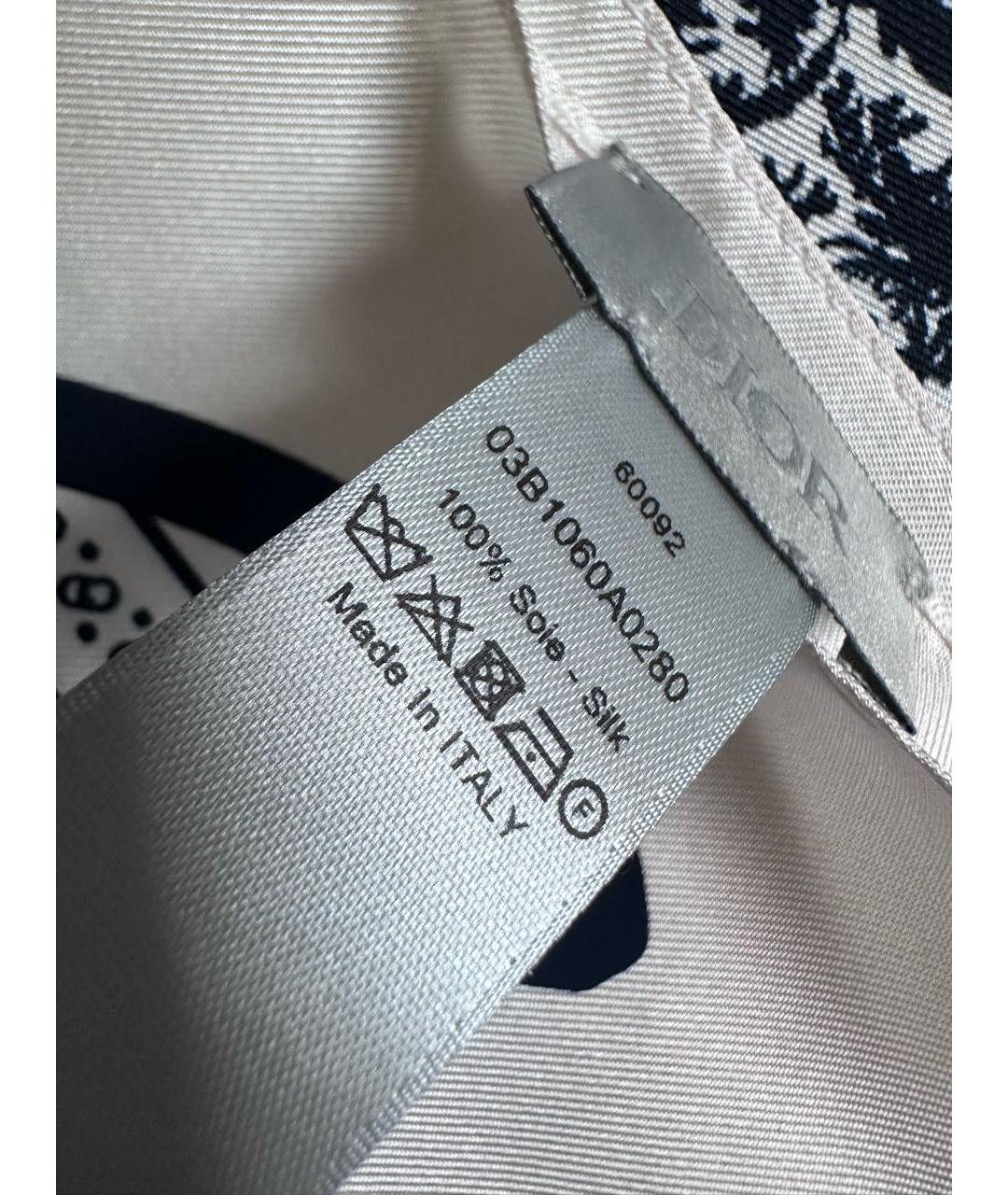 CHRISTIAN DIOR Мульти шелковый платок, фото 3