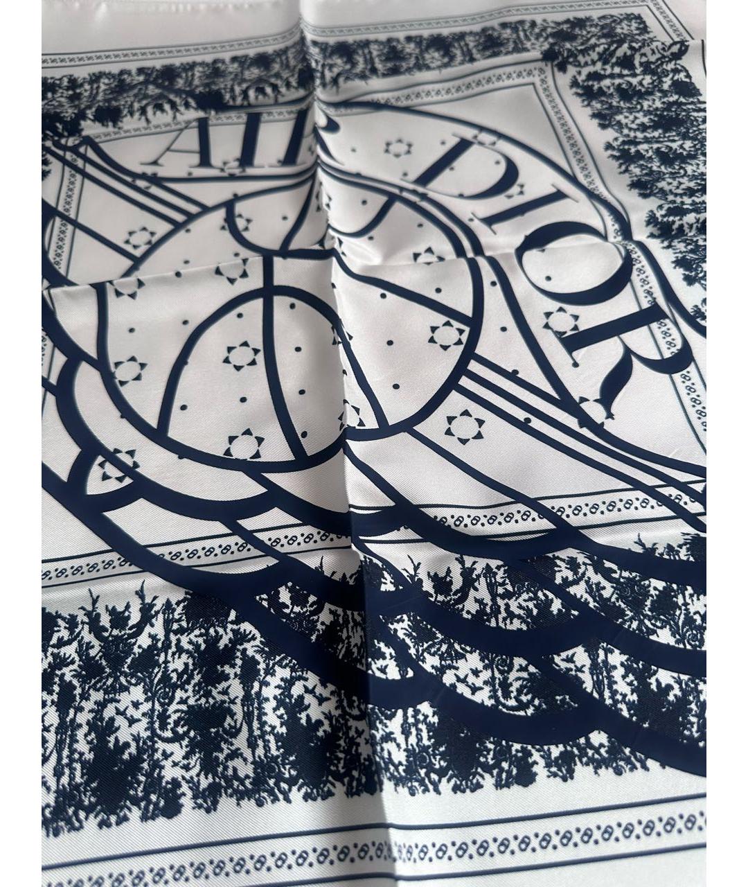 CHRISTIAN DIOR Мульти шелковый платок, фото 5