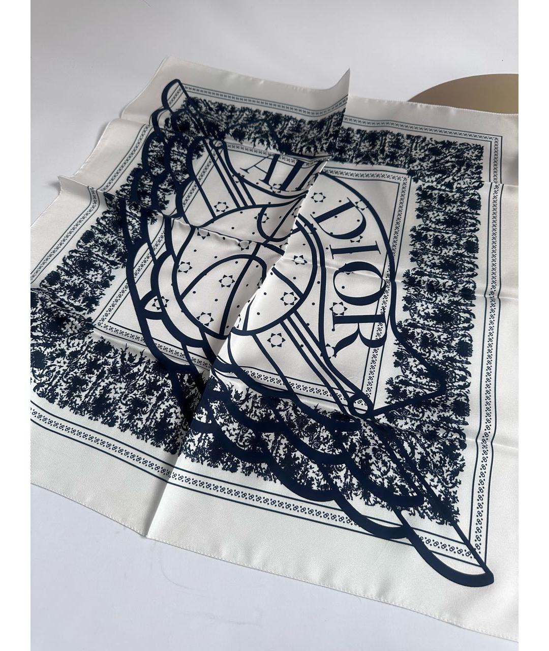 CHRISTIAN DIOR Мульти шелковый платок, фото 4