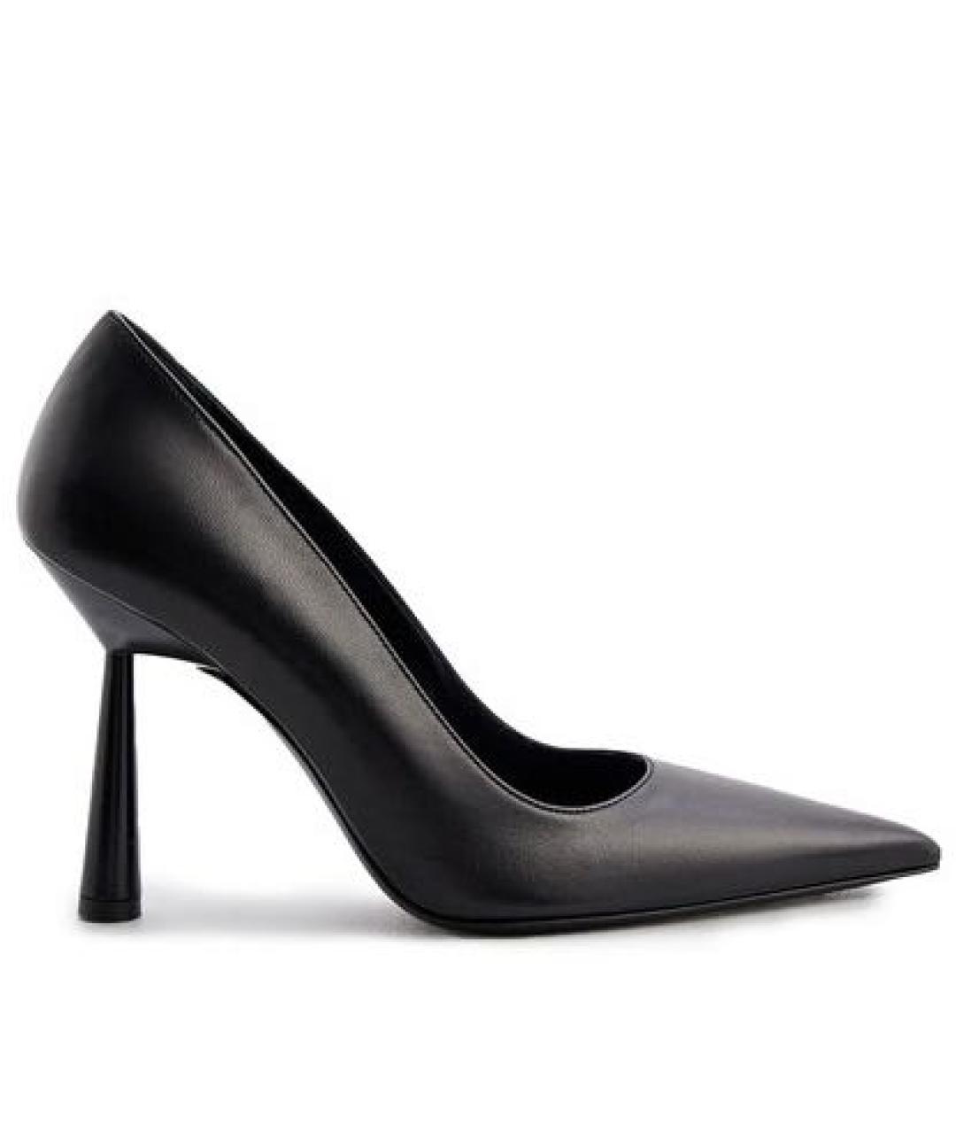 GIABORGHINI Черные кожаные туфли, фото 3