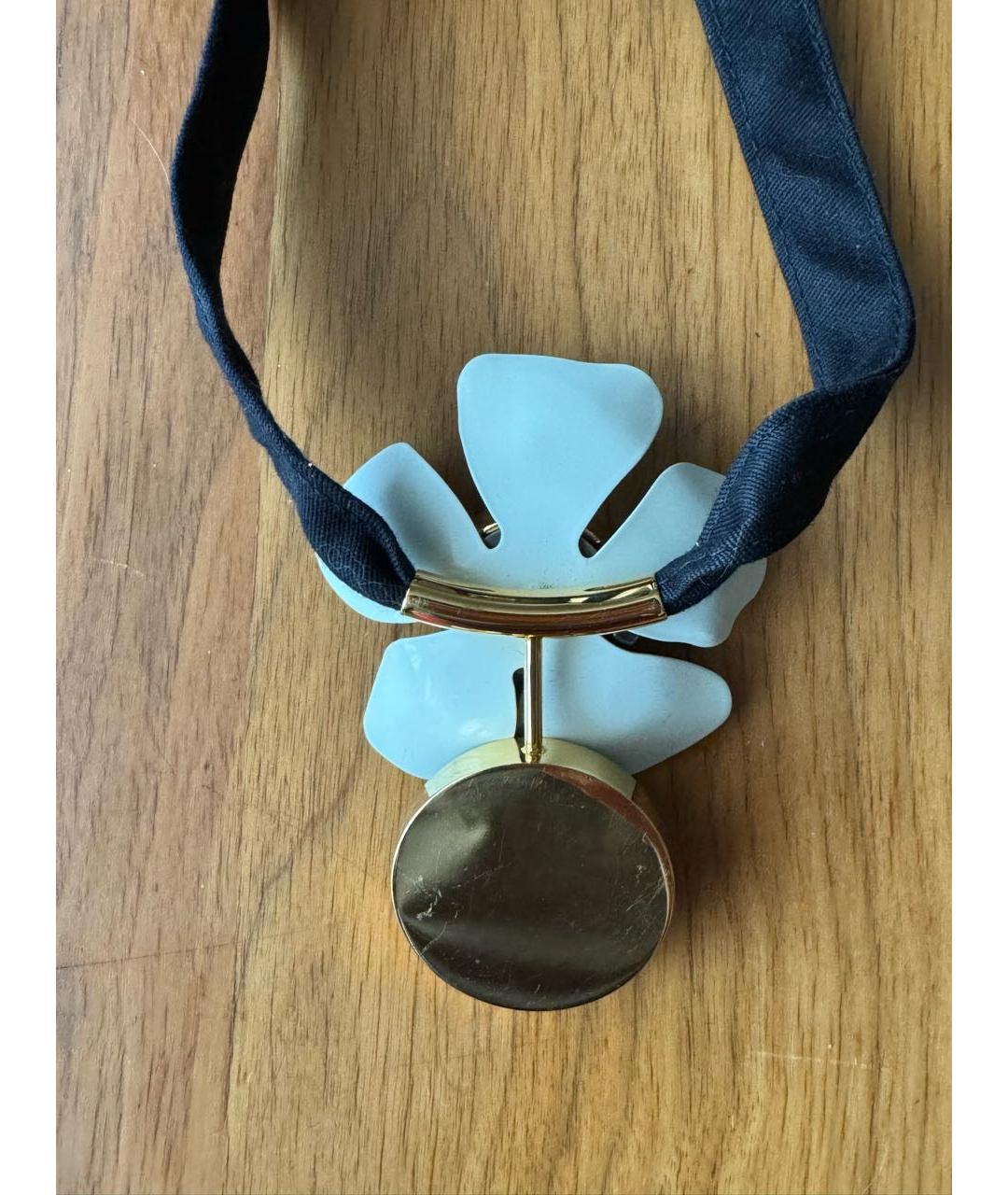 MARNI Антрацитовое металлическое колье, фото 4