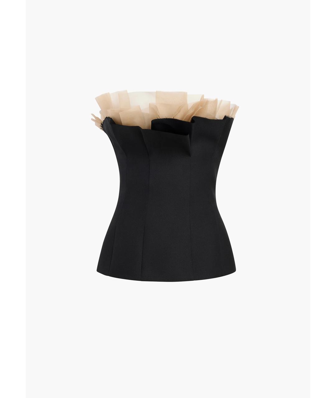 KHAITE Черный шерстяной корсет, фото 7