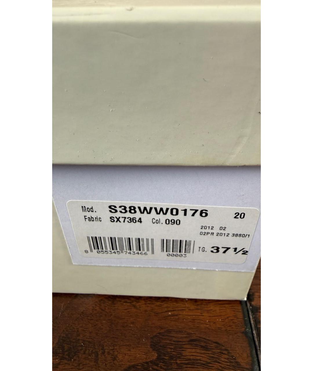 MAISON MARGIELA Черные кожаные сапоги, фото 5