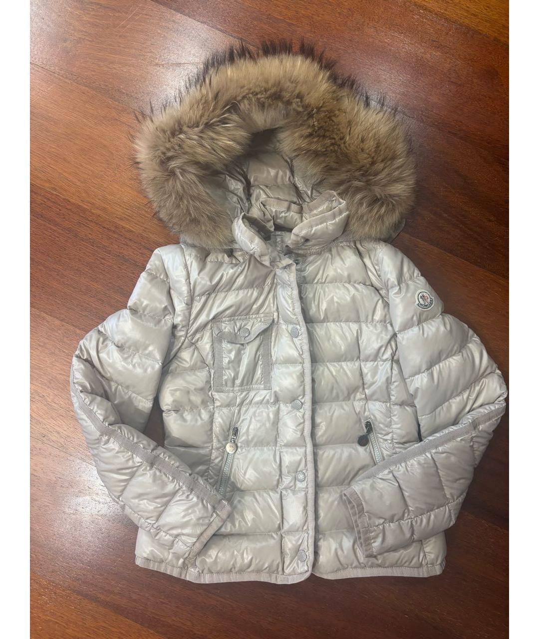 MONCLER Бежевая куртка, фото 8