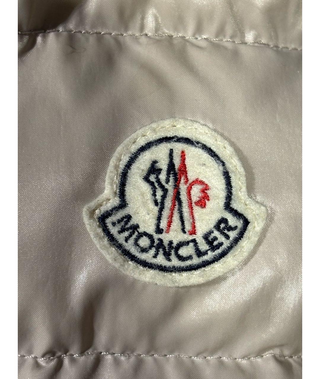 MONCLER Бежевая куртка, фото 5