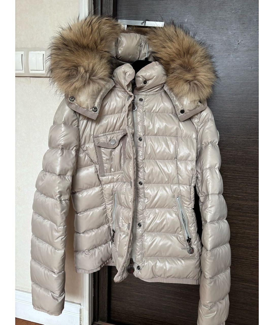 MONCLER Бежевая куртка, фото 4