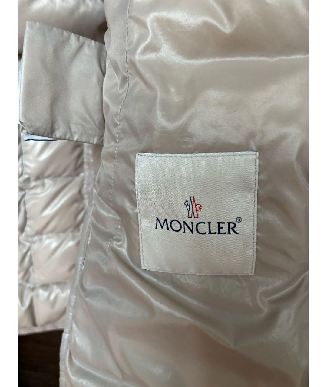 MONCLER Бежевая куртка, фото 3