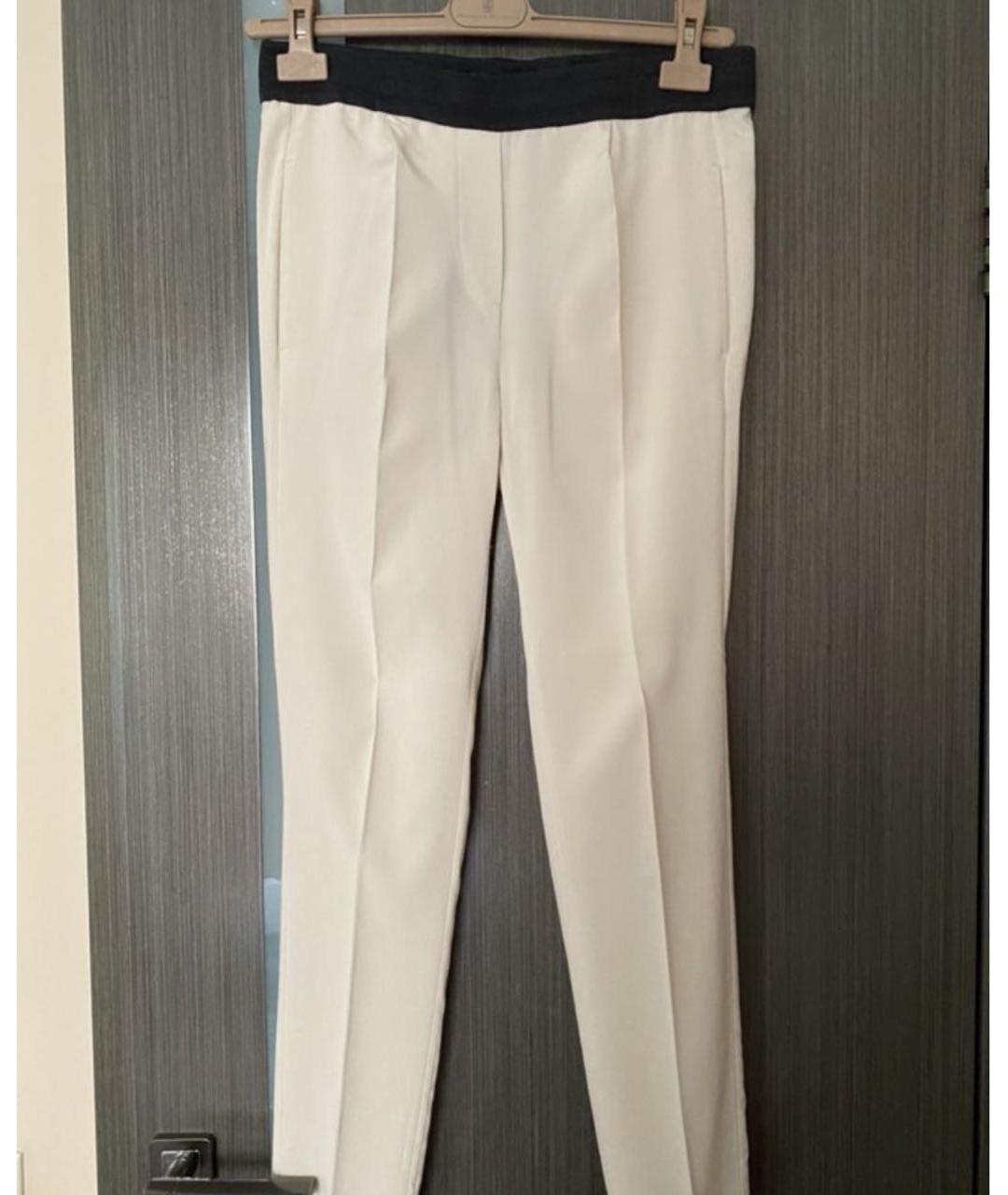 BRUNELLO CUCINELLI Бежевый шелковый костюм с брюками, фото 2