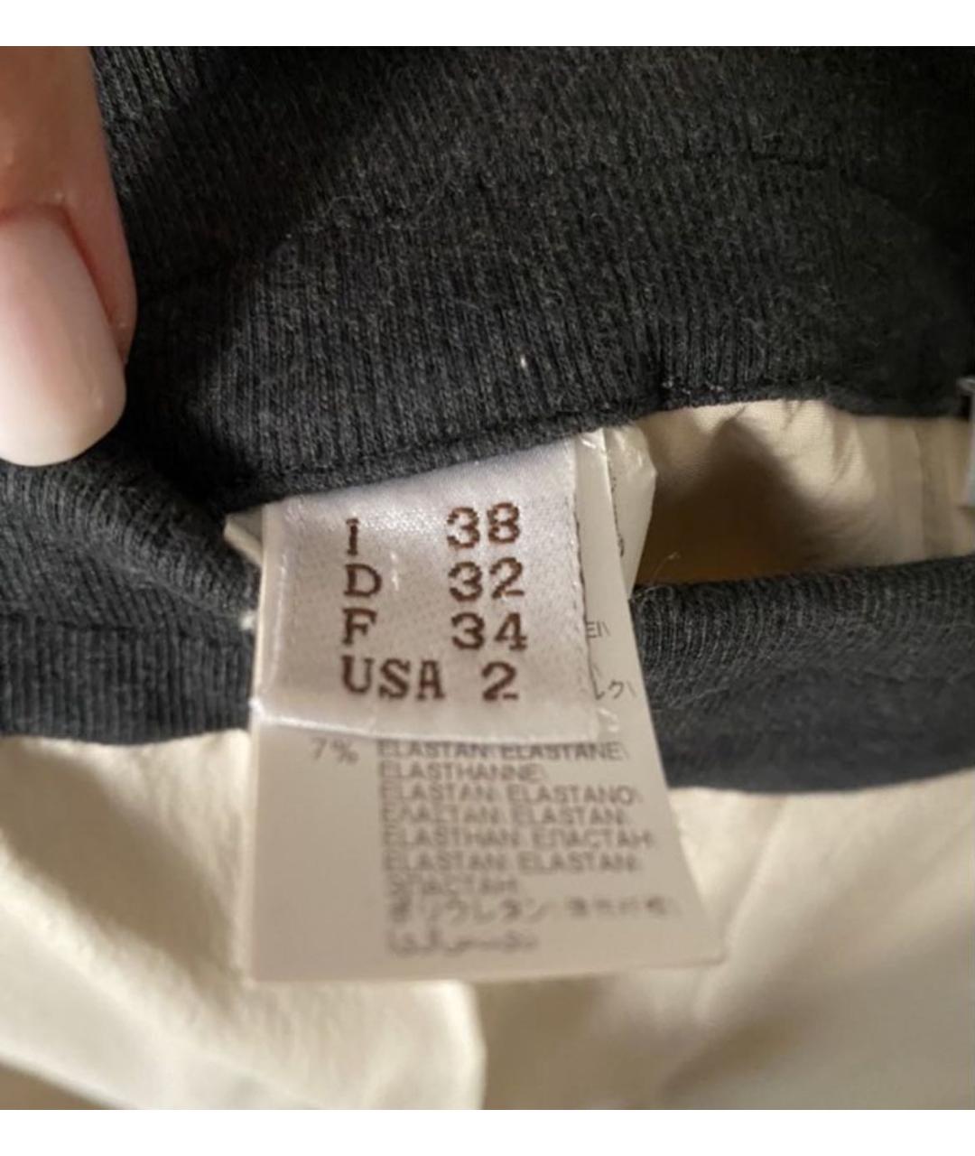 BRUNELLO CUCINELLI Бежевый шелковый костюм с брюками, фото 6