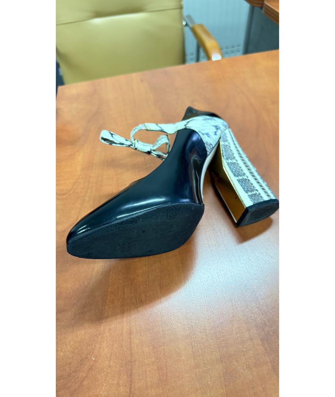 GUCCI Черные туфли из лакированной кожи, фото 7