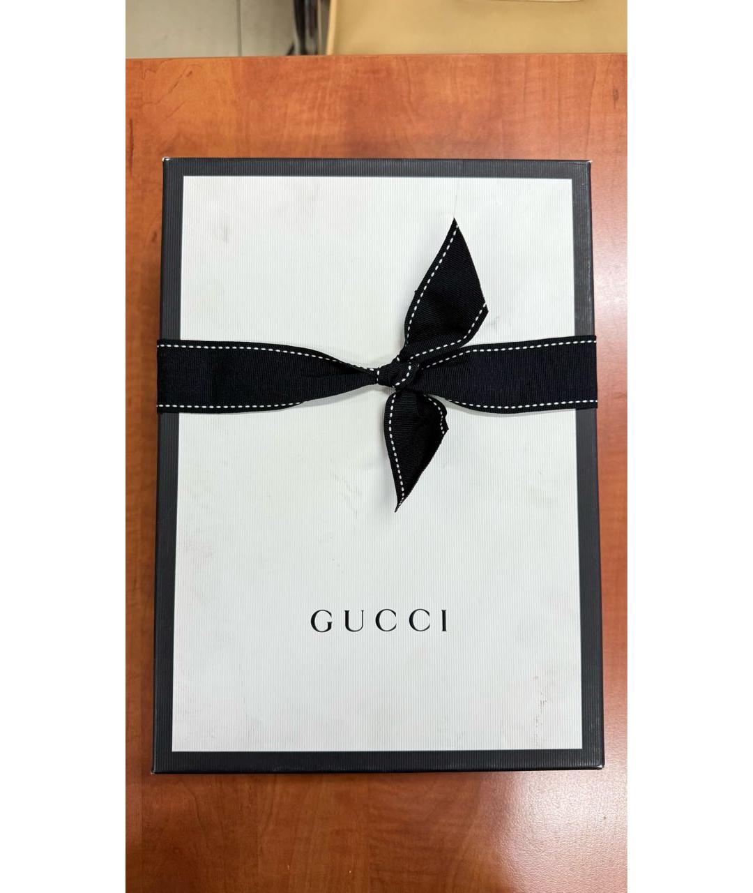 GUCCI Черные туфли из лакированной кожи, фото 5