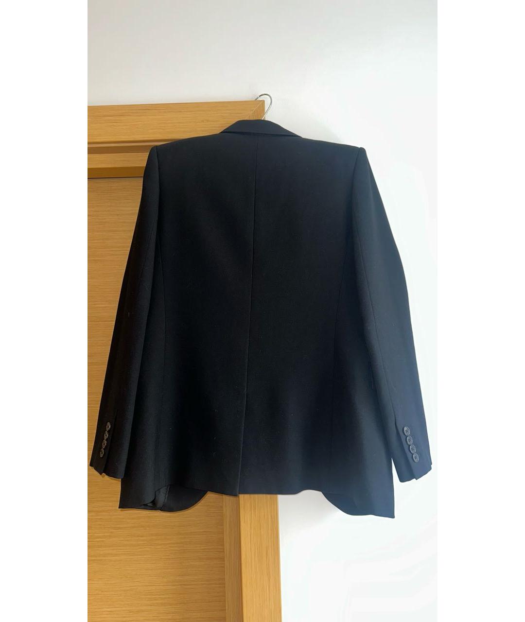 SAINT LAURENT Черный шерстяной жакет/пиджак, фото 2