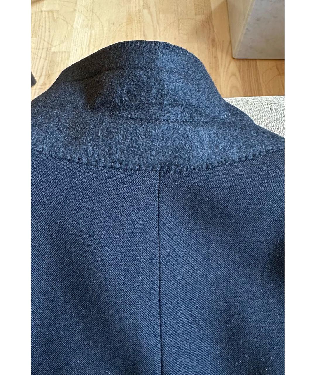 SAINT LAURENT Черный шерстяной жакет/пиджак, фото 8