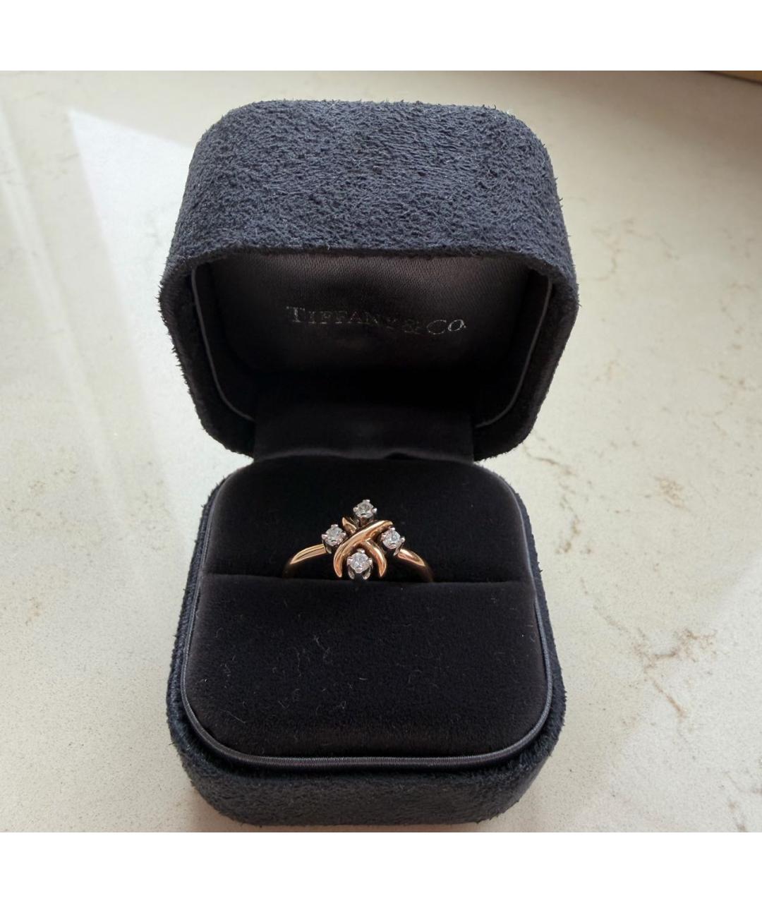 TIFFANY&CO Золотое кольцо из розового золота, фото 2